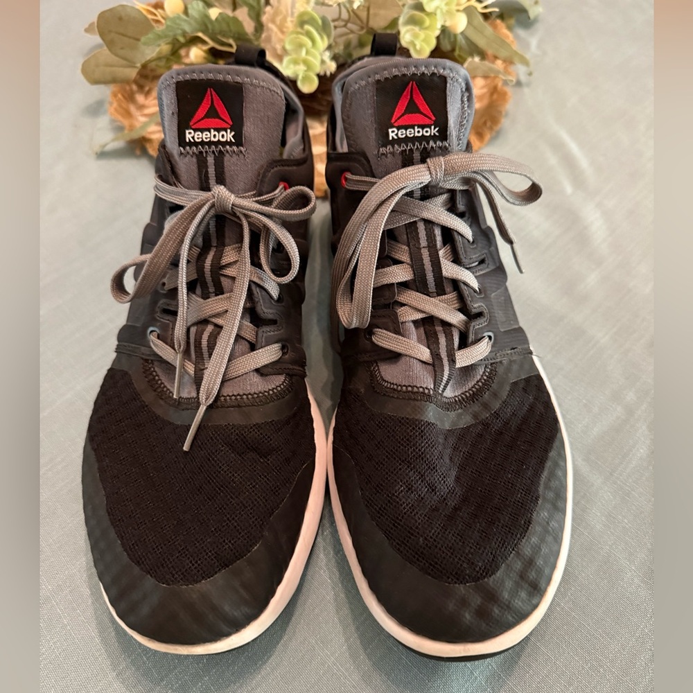 REEBOK DMX GREY/BLACK SNEAKERS MEN SIZE 13